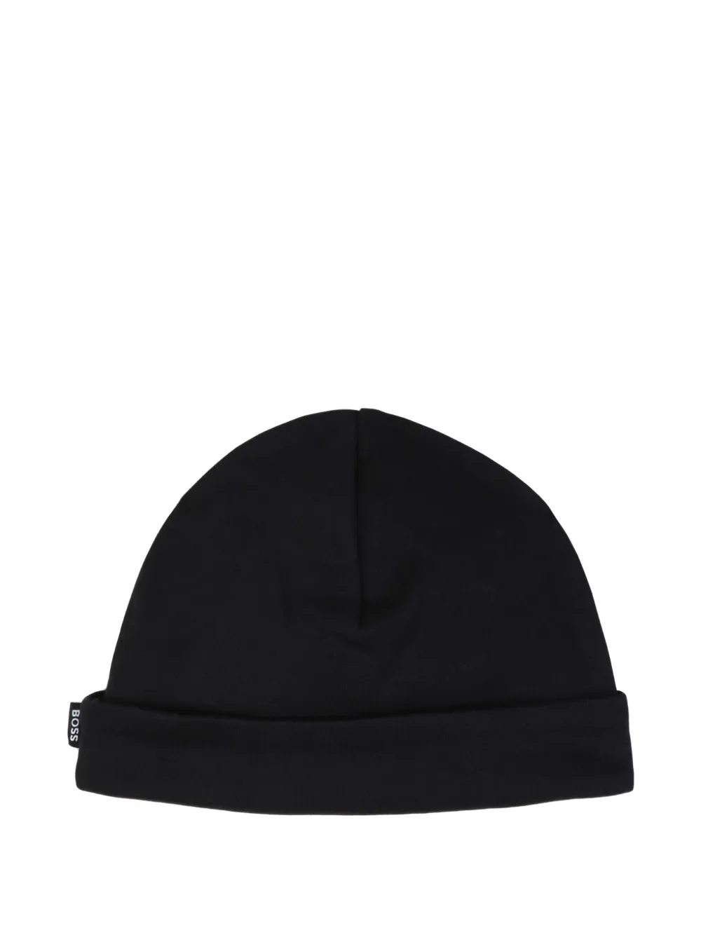 BOSS Kidswear Vier pyjama's met logo-patch Zwart