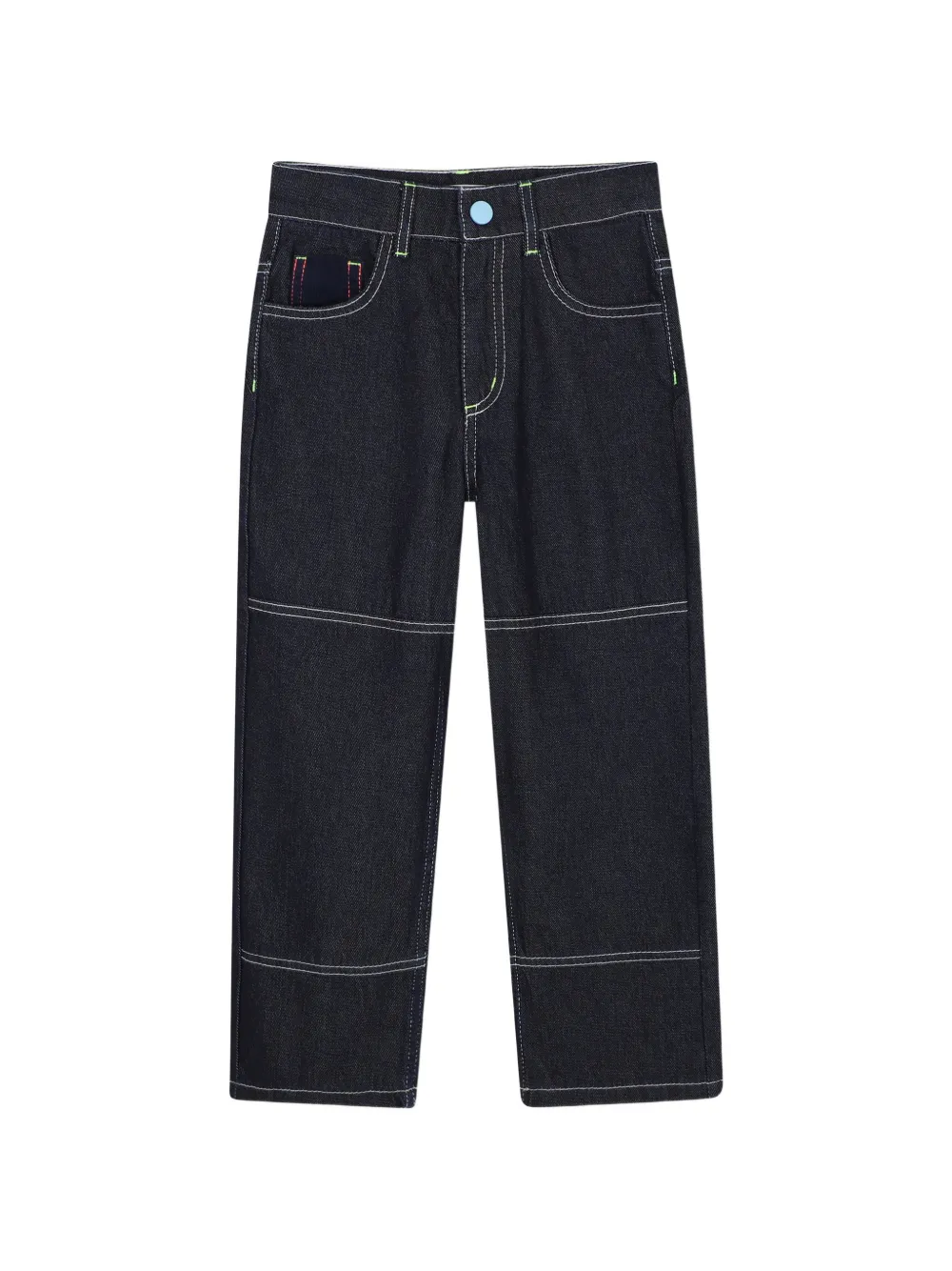 Billieblush Jeans con cuciture a contrasto
