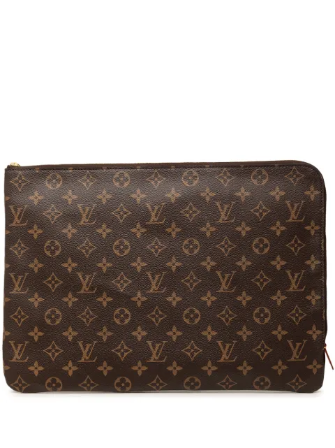 Louis Vuitton Pre-Owned 2019 Monogram Etui Voyage GM Clutch