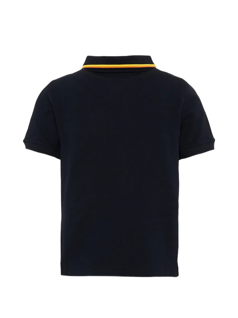 K Way Kids Poloshirt met logopatch Blauw