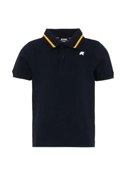 K Way Kids Vincent logo-patch polo shirt