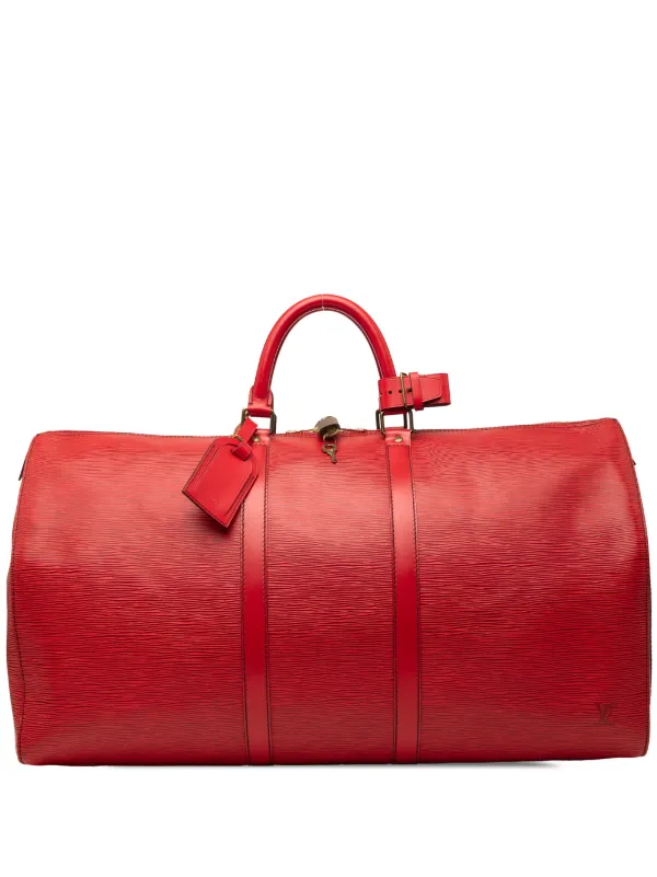 Louis Vuitton Pre-Owned 1991 エピ キーポル 55 ボストンバッグ