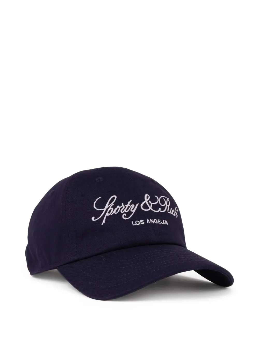 SPORTY & RICH KIDS Honkbalpet met geborduurd logo Blauw