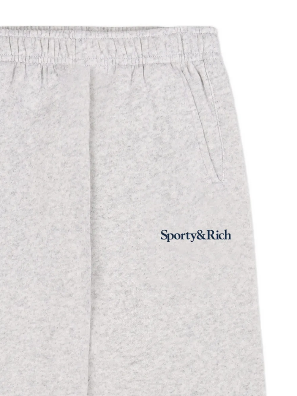 SPORTY & RICH KIDS Trainingsbroek met logoprint Grijs