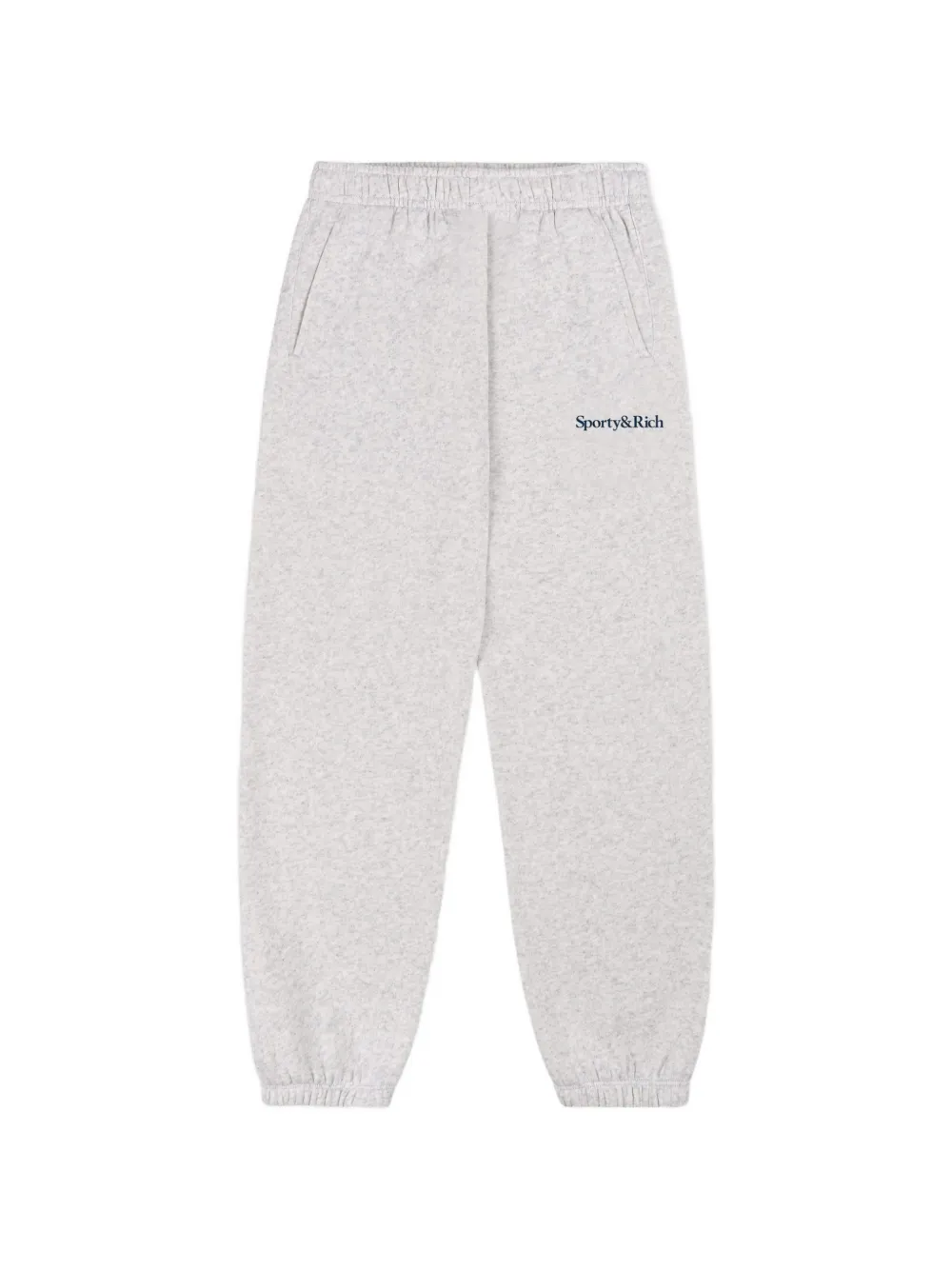 SPORTY & RICH KIDS logo-print track pants - Grigio