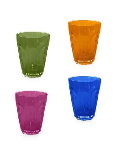 BACI MILANO faceted water glasses