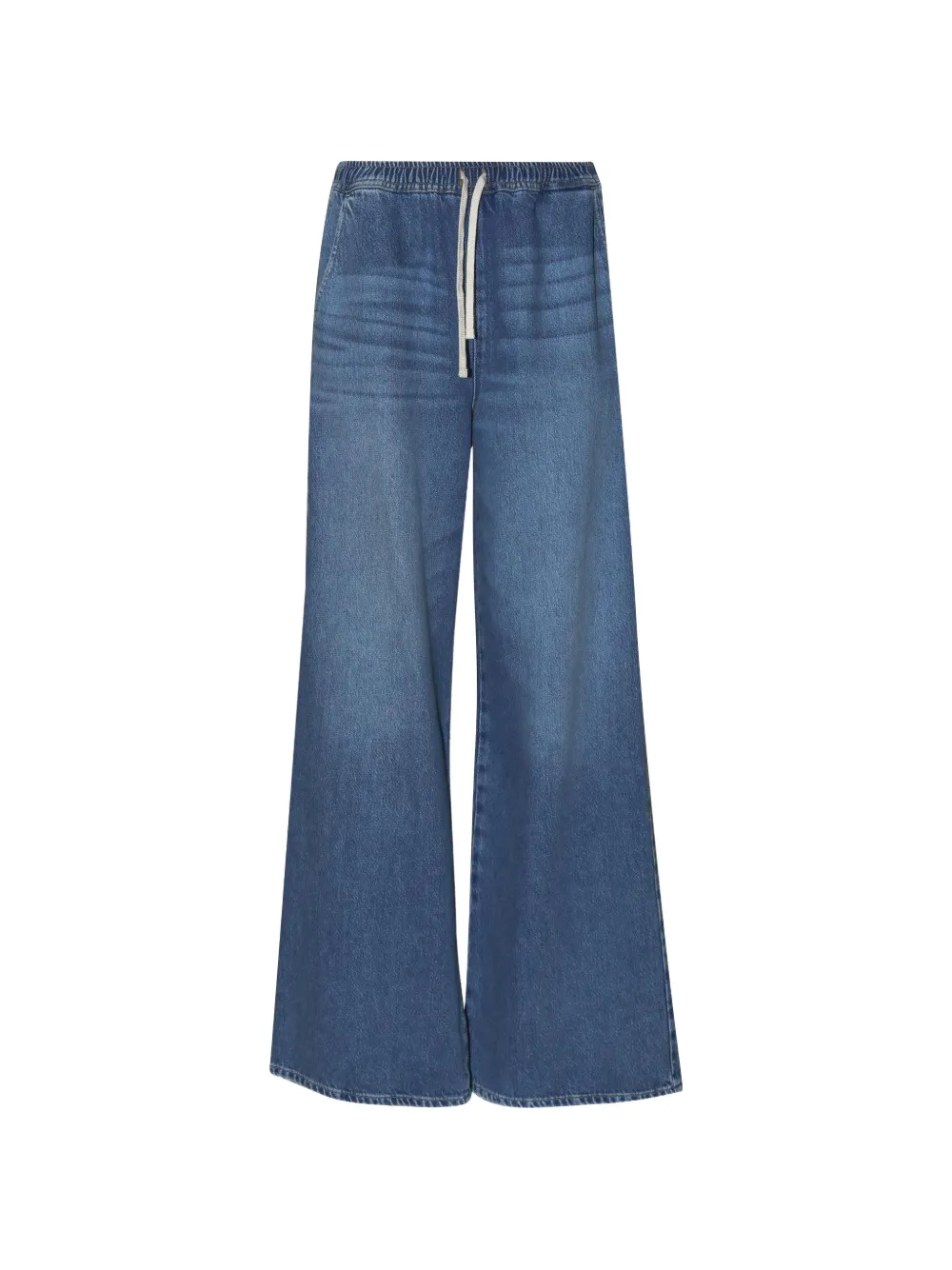 La Ligne Jeans mit Kordelzug - Blau