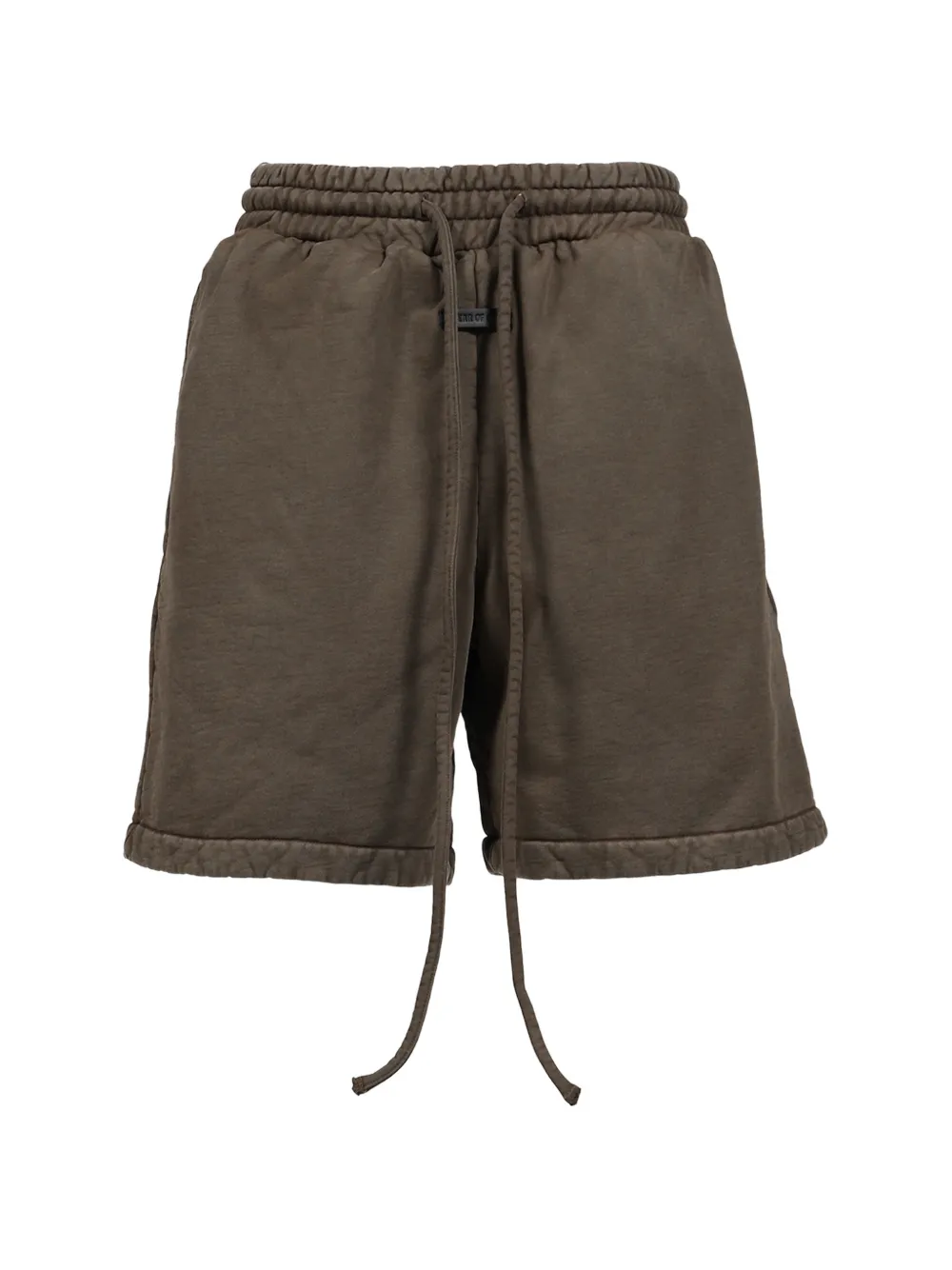 Fear Of God Shorts Vacation con coulisse e logo - Marrone