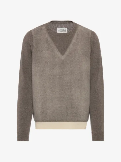 Maison Margiela Memory of trompe l'oeil sweater