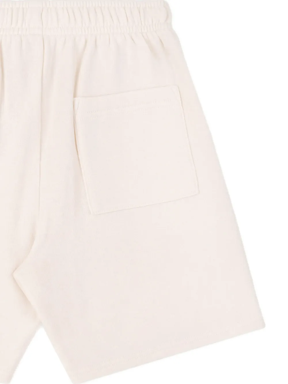 SPORTY & RICH KIDS Shorts met logopatch Wit