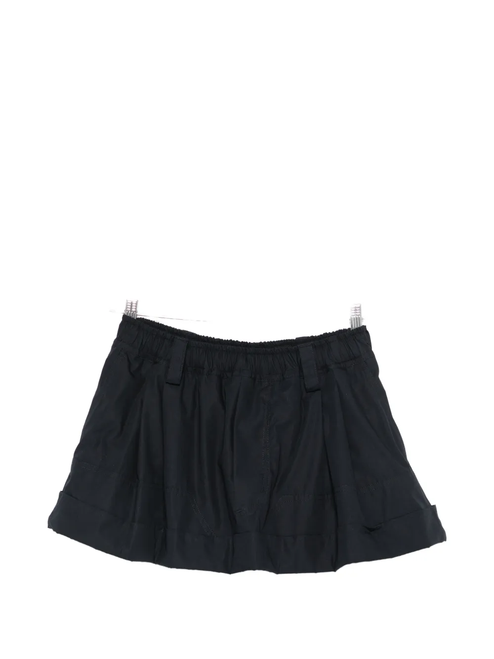 MERYLL ROGGE pleated elasticated shorts - Blue