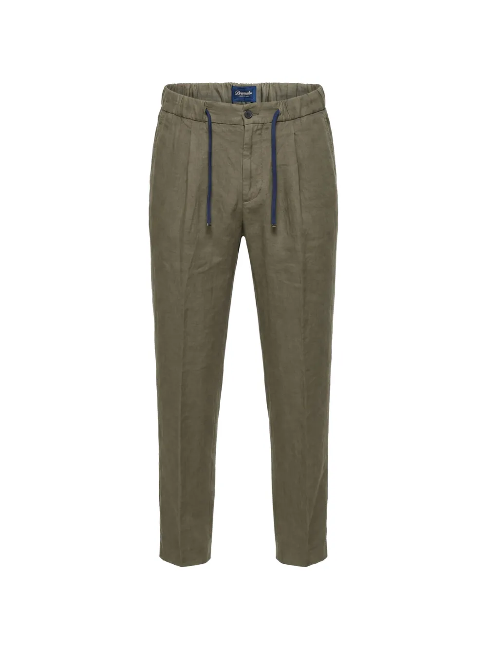 Drumohr drawstring-waist trousers - Verde