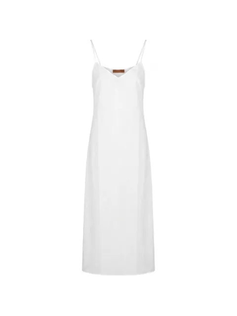 Ermanno Scervino V-neck spaghetti-strap slip dress
