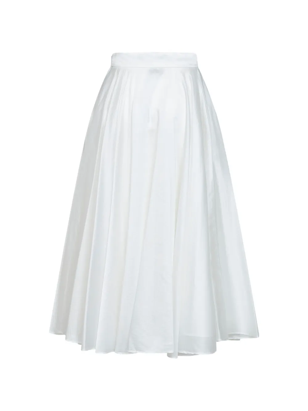 Blanca Vita Midi-rok met A-lijn Wit