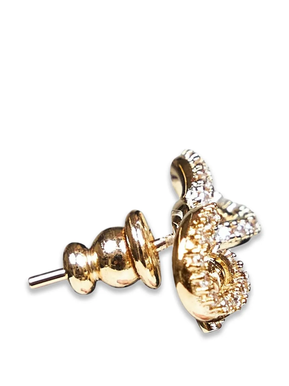  Ferragamo Pendientes Vara Bow - Dorado 