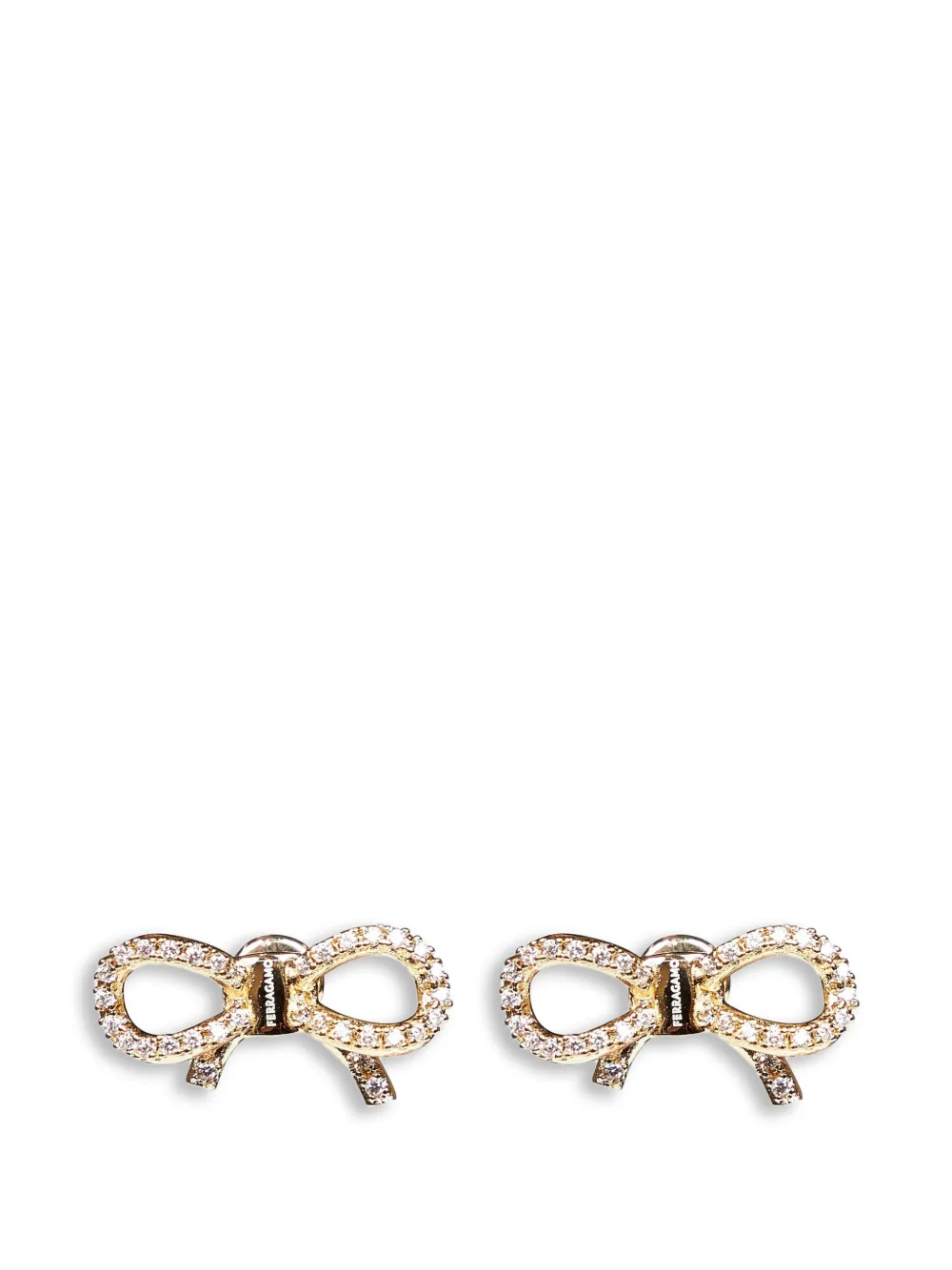 Ferragamo Vara bow earrings - Oro