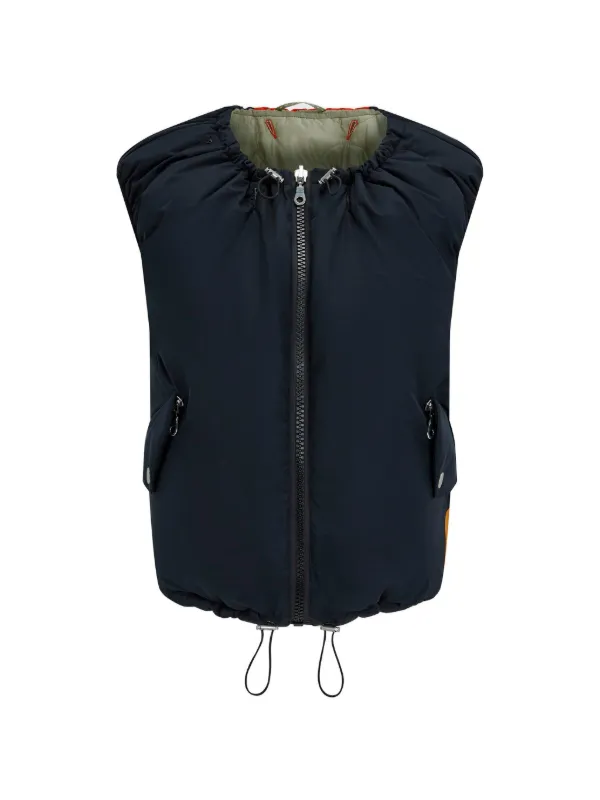 Perfect Moment X Marfa Stance Reversible Quilted Ski Vest in Black