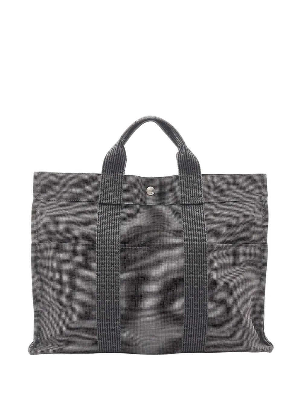 Hermès Pre-Owned 20th Century Canvas Herline MM tote bag - Grigio