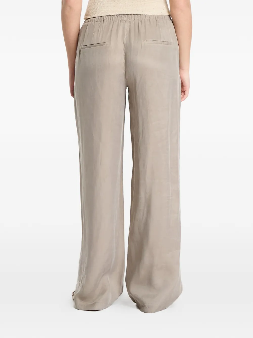 GUESS USA Broek met trekkoordtaille Beige