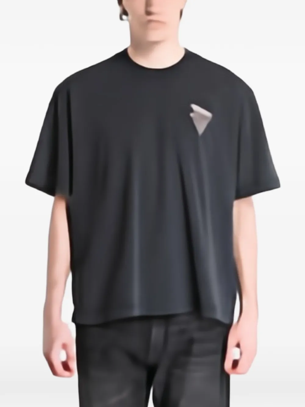 GUESS USA T-shirt met logoprint Grijs