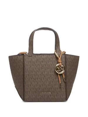 Michael Kors モノグラム ハンドバッグ | ブラウン | FARFETCH JP