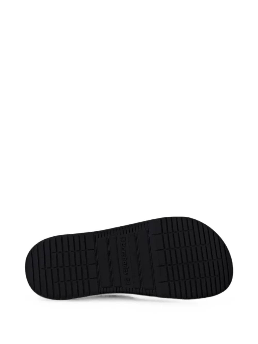 Barebarics Zing geperforeerde sneakers met vlakken Zwart