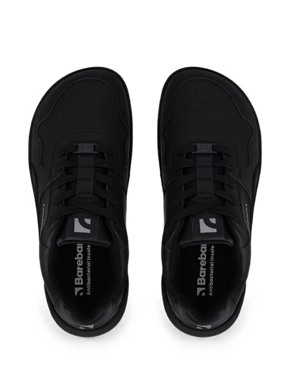 Barebarics Zing geperforeerde sneakers met vlakken Zwart