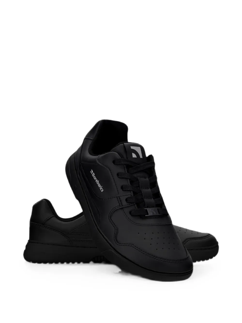 Barebarics Zing geperforeerde sneakers met vlakken Zwart