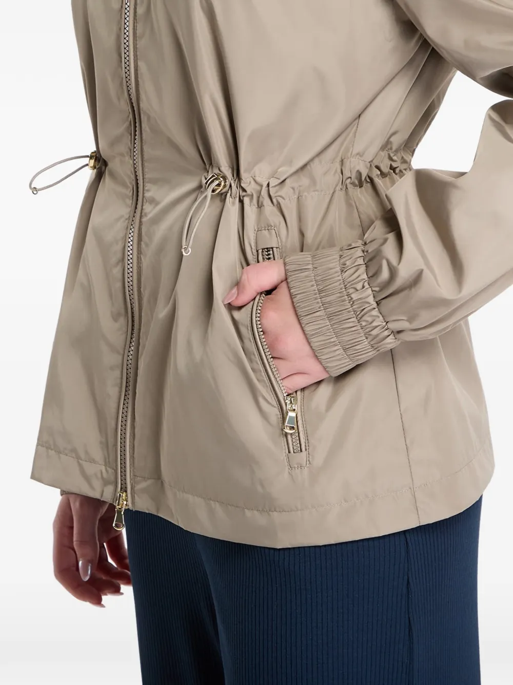 Ea7 Emporio Armani Jack met capuchon Beige