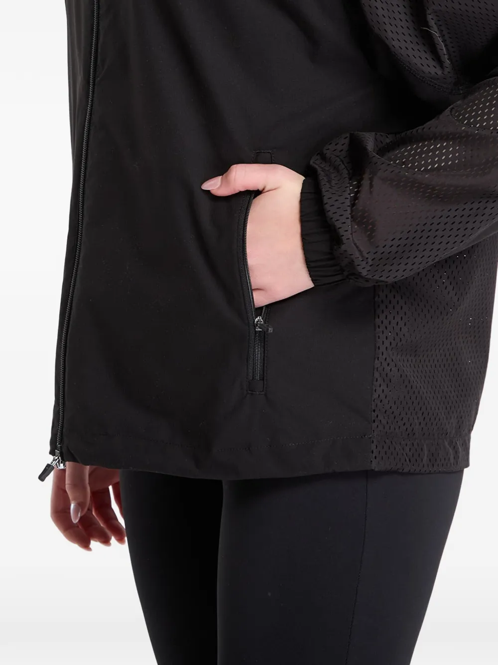 Ea7 Emporio Armani Jack met capuchon Zwart