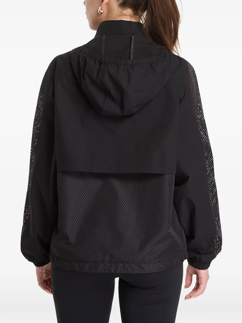 Ea7 Emporio Armani Jack met capuchon Zwart