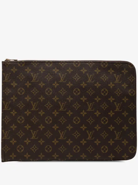 Louis Vuitton Pre-Owned 1986 Monogram Poche Documents Portfolio business bag