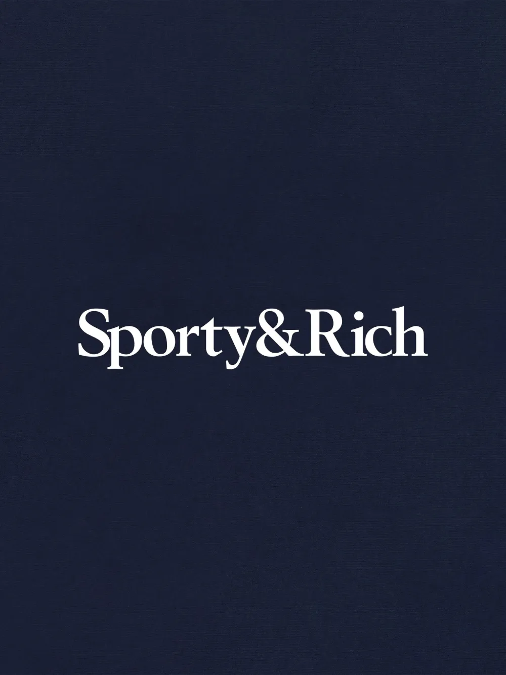 SPORTY & RICH KIDS Shorts met logopatch Blauw