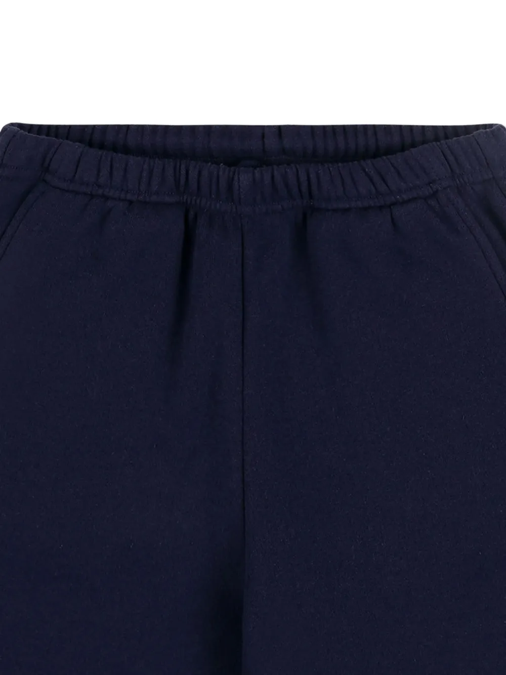 SPORTY & RICH KIDS Shorts met logopatch Blauw