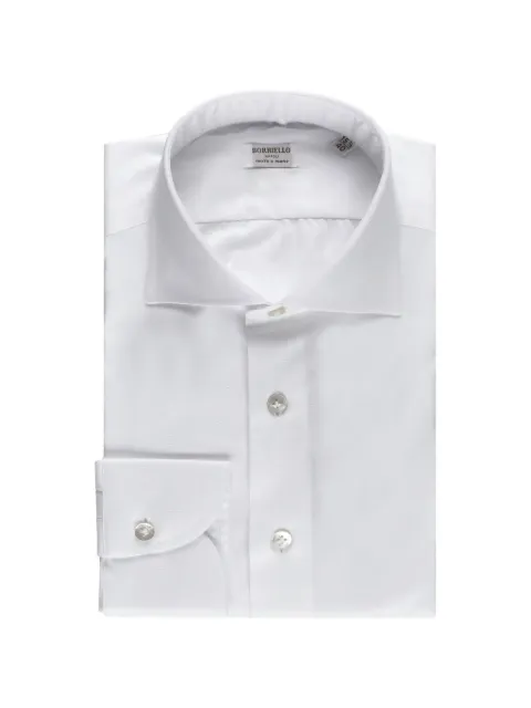 BORRIELLO NAPOLI Spaccanapoli spread-collar shirt