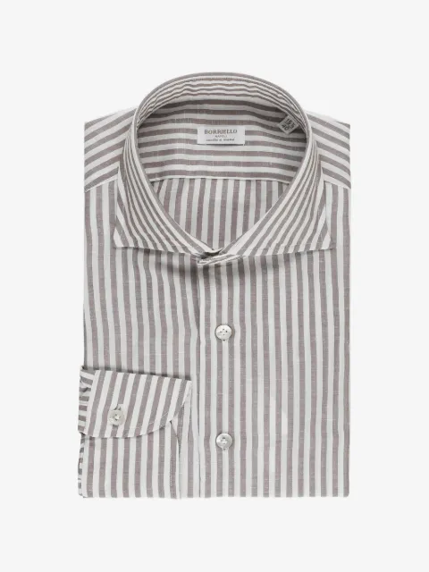 BORRIELLO NAPOLI striped shirt