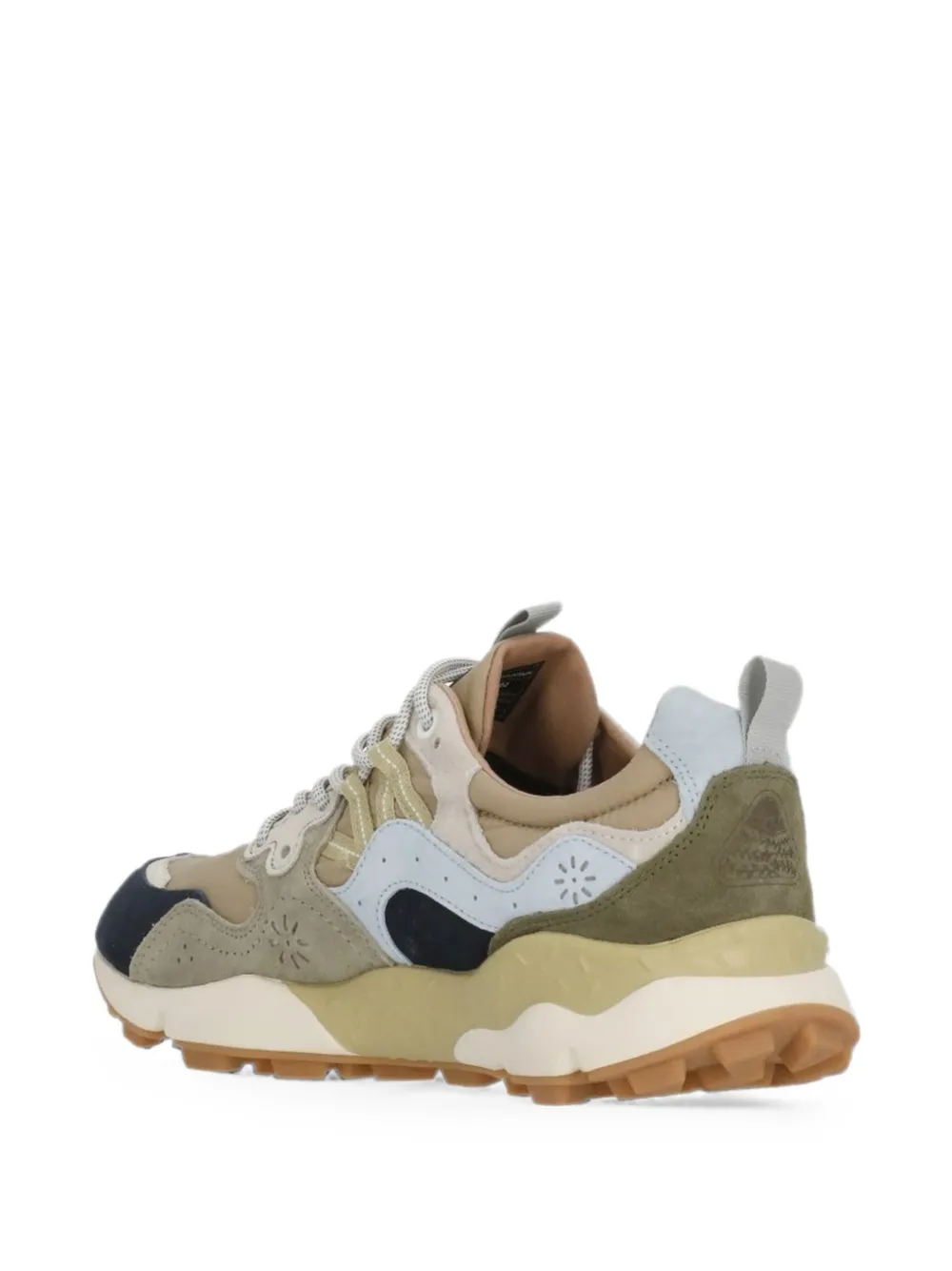 FLOWER MOUNTAIN Yamano 3 paneled sneakers Blauw