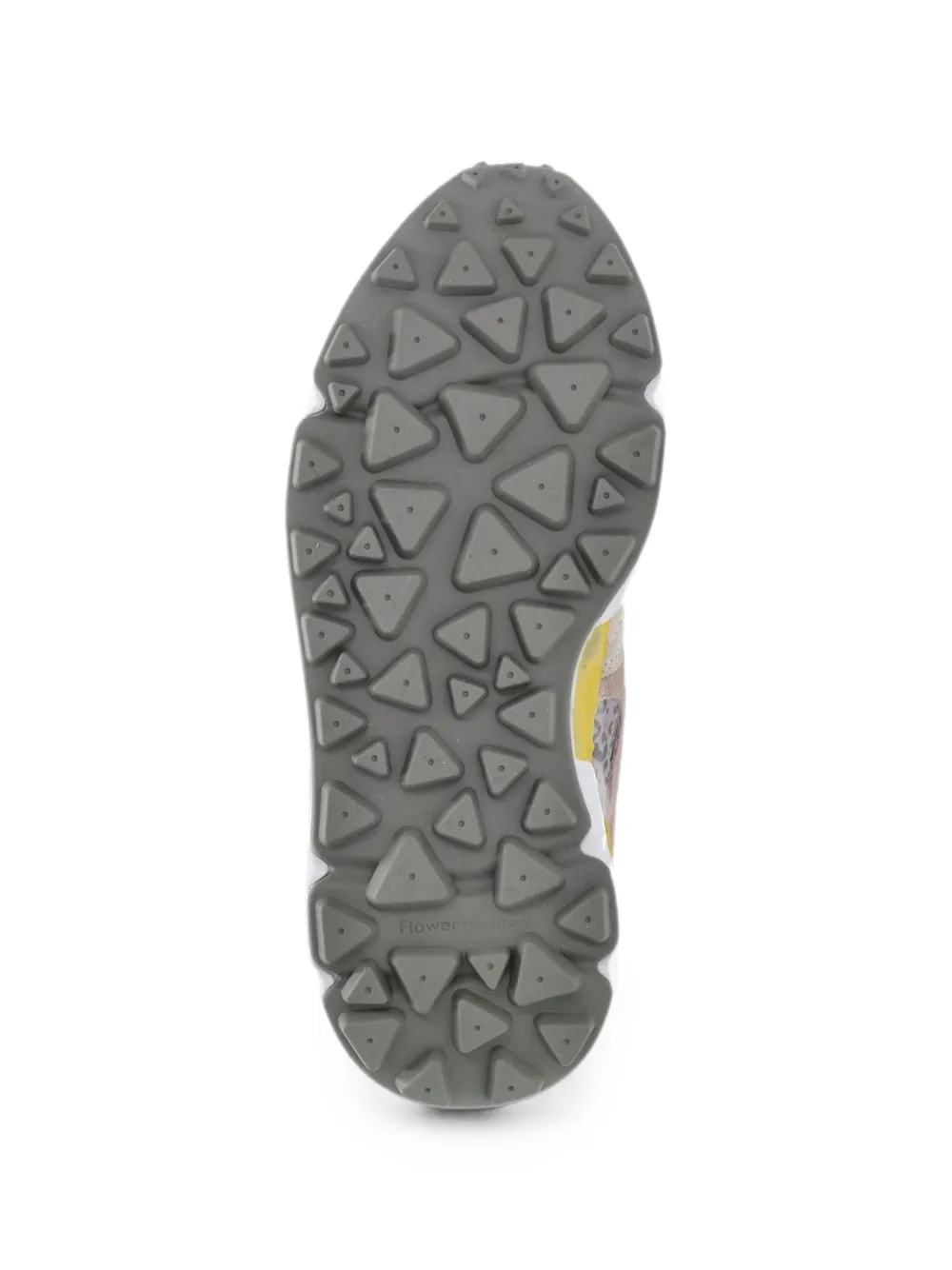 FLOWER MOUNTAIN Yamano leopard-print sneakers Beige