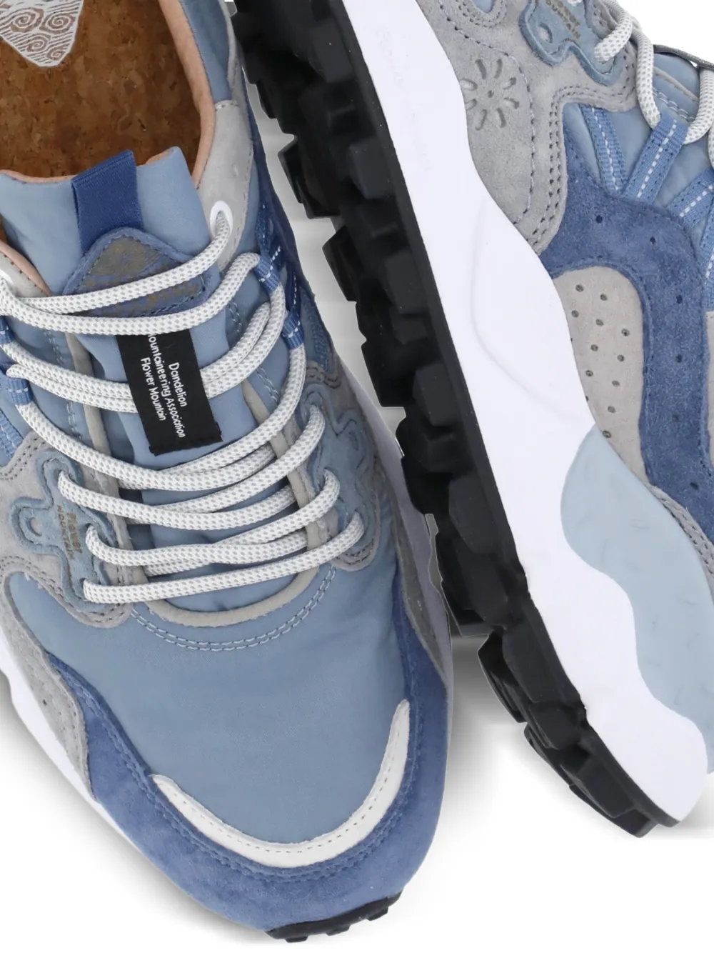 FLOWER MOUNTAIN Yamano 3 lace-up sneakers Blauw
