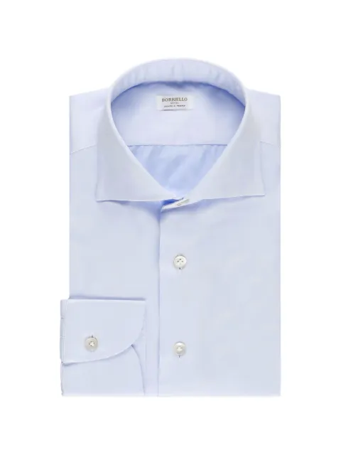 BORRIELLO NAPOLI camisa con botones y cuello italiano