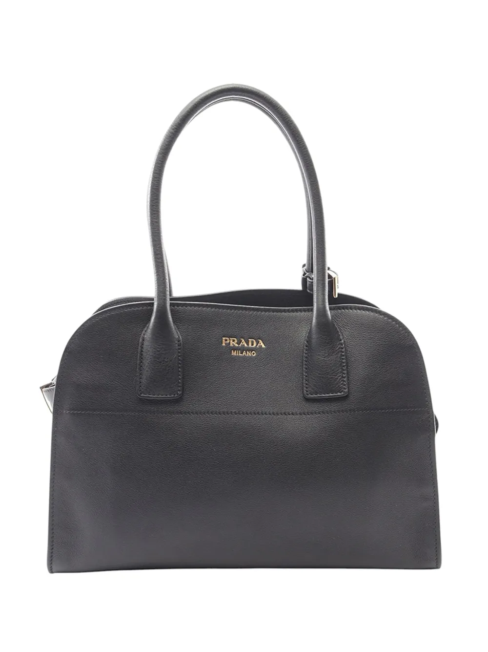 Prada Pre-Owned 2010-2026 Medium Soft Grain handbag - Nero