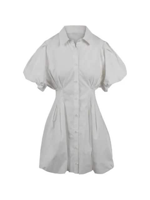 Jovonna puff-sleeve shirt mini dress
