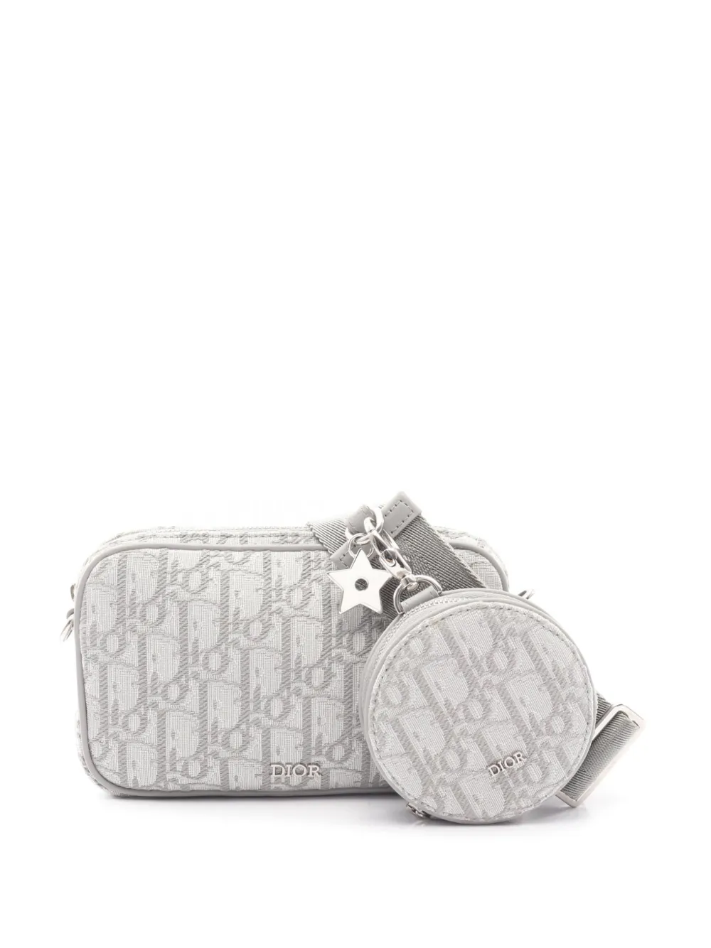 Christian Dior Pre-Owned 2021-2026 Oblique crossbody bag - Grey