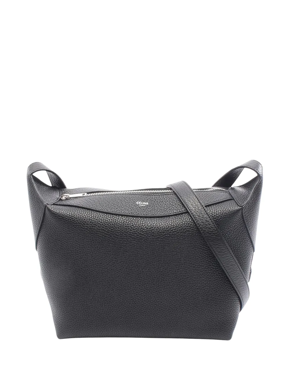 Celine Pre-Owned 2010-2026 Grained Calfskin Harry Bag shoulder bag - Nero
