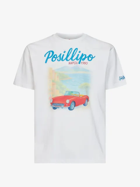 MC2 Saint Barth playera de algodón con estampado gráfico