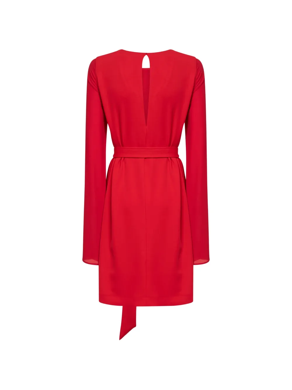 Blanca Vita Agira midi-jurk met ceintuur Rood