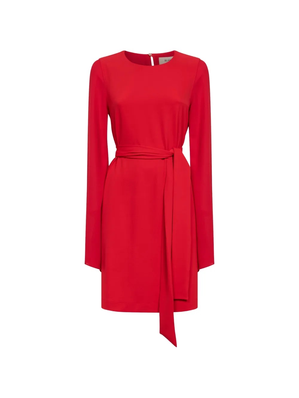 Blanca Vita Agira belted midi dress - Rosso
