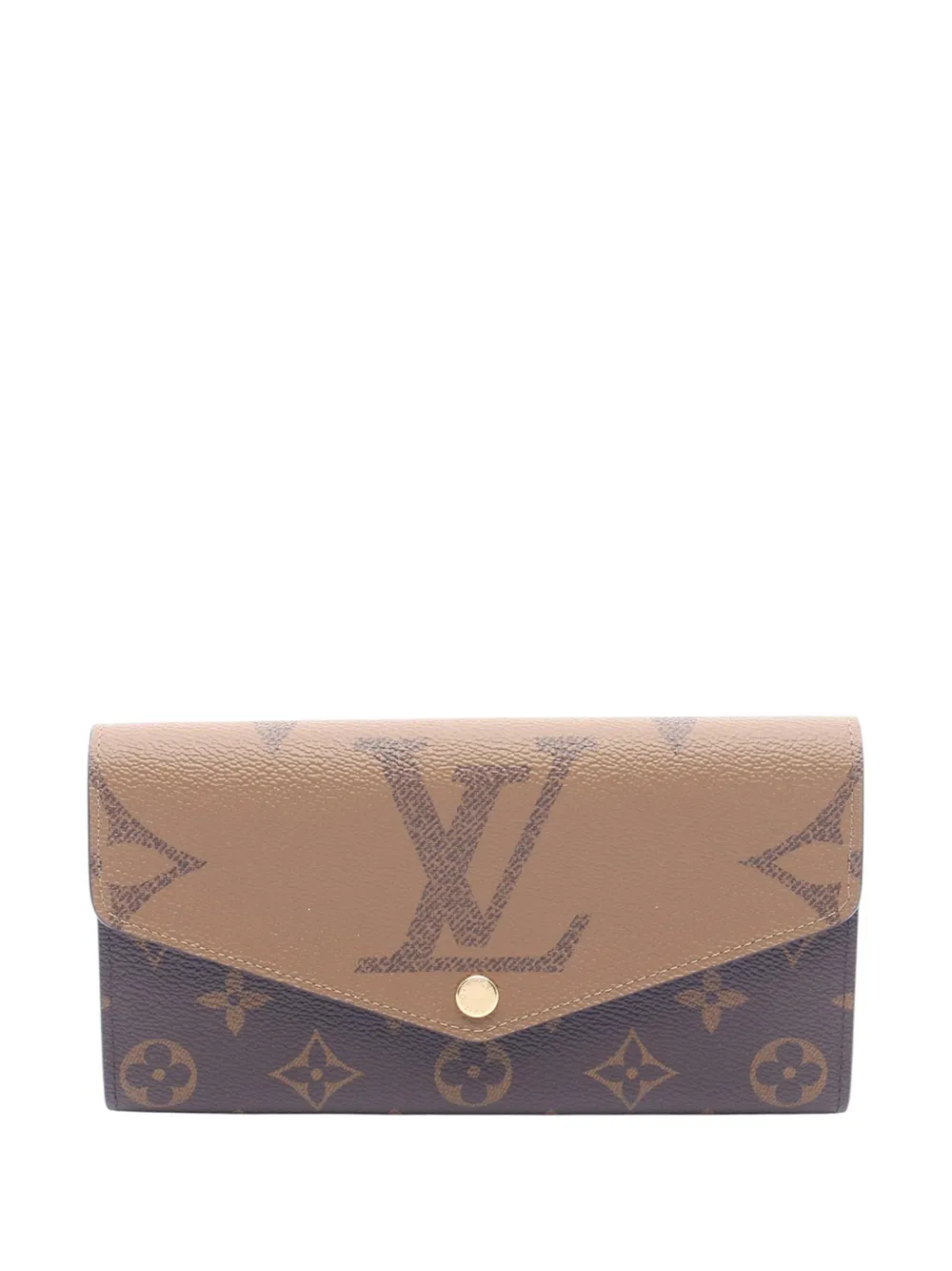Louis Vuitton Pre-Owned 2010-2026 Monogram Reverser Sarah long wallets - Marrone