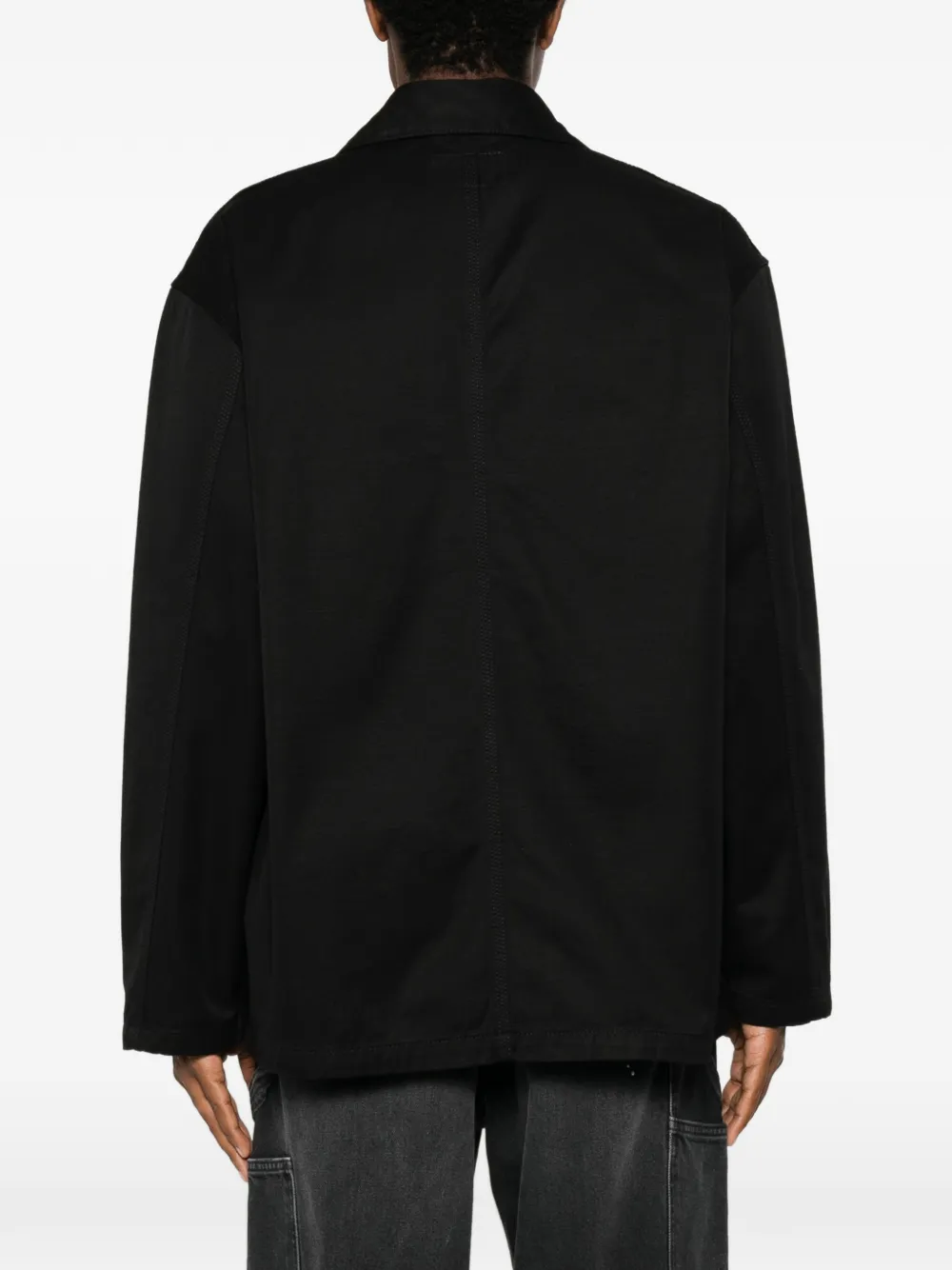 Carhartt WIP Brader katoenen twilljack Zwart