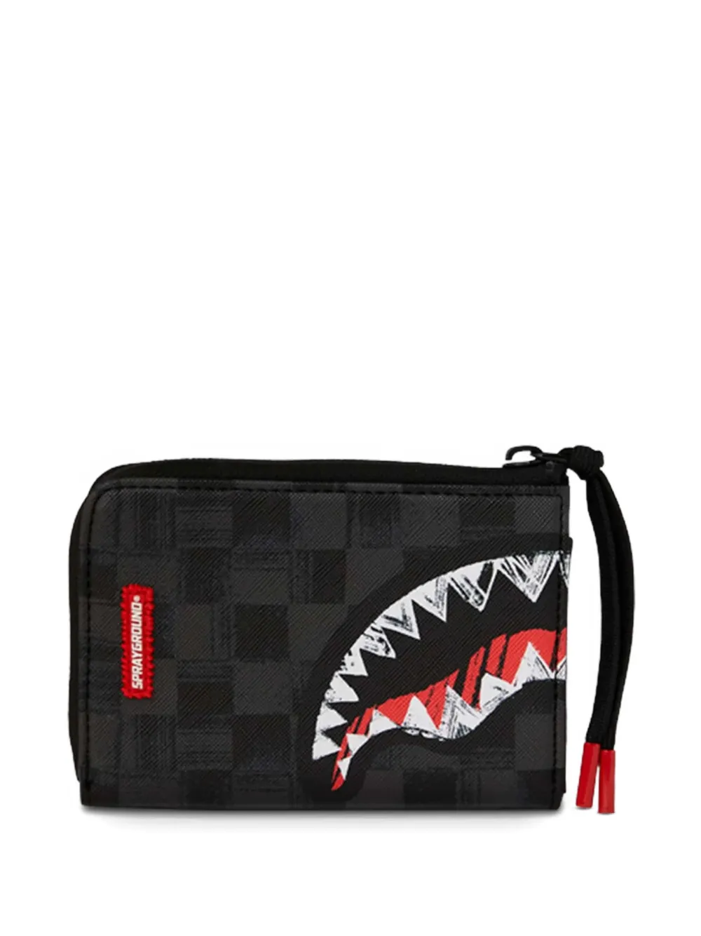 sprayground kid Scribble Shark wallet - Nero
